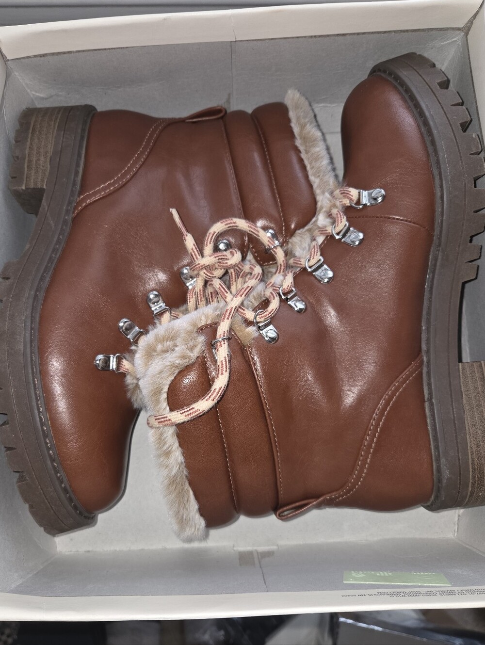 Faux Fur Booties